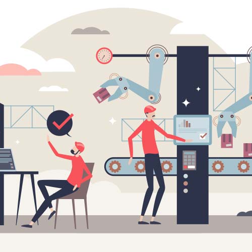 Manufacturing illustration